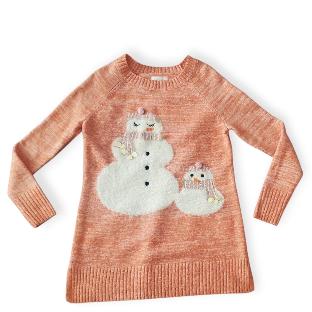 LC Lauren Conrad Soft Orange Knit Sweater